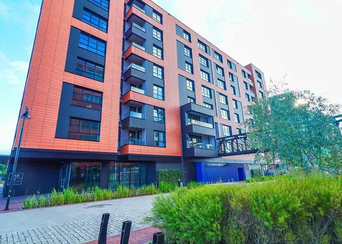 아파트 Doki Living & Foodhall Z Widokiem Na Marine Cesarska