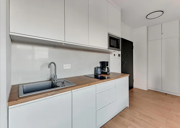 アパート Doki Living & Foodhall Z Widokiem Na Marine Cesarska