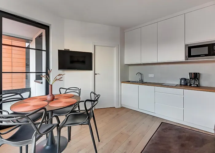 Doki Living & Foodhall Z Widokiem Na Marine Cesarska 아파트 그단스크