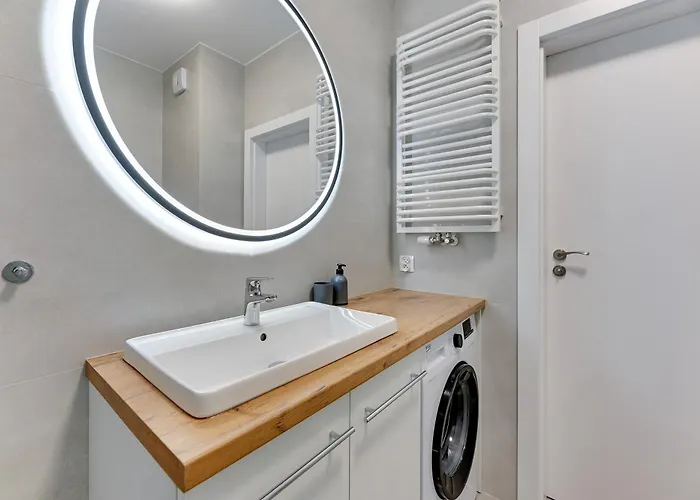 Doki Living & Foodhall Z Widokiem Na Marine Cesarska 아파트 그단스크